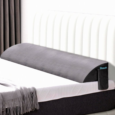 Headboard Gap Pillow - Mattress Wedge Filler for Queen Bed - Headboard Pillow to Fill Gap - Bed Wedge Gap Filler - Wedge Pillow