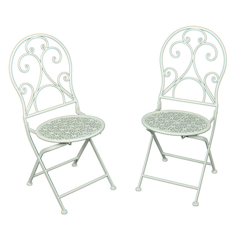 Goddard Foldable Outdoor Patio Dining Side Chair