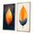 Cream Floater Framed