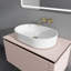 Lavabo vasque de salle de bain en résine 23 po x 15 po