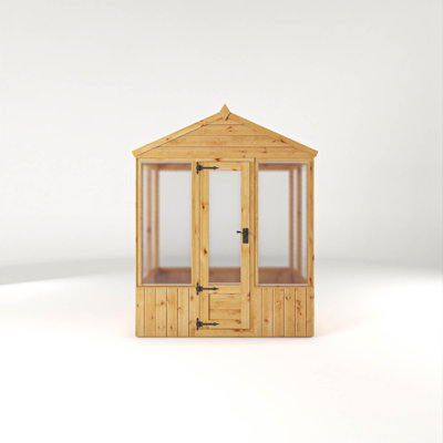 Mercia Premium Woodsman Wooden Polycarbonate Greenhouse