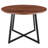 Carpi Round Metal Base Dining Table-592364007-592364024