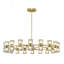 Luminaire rond moderne 36 po