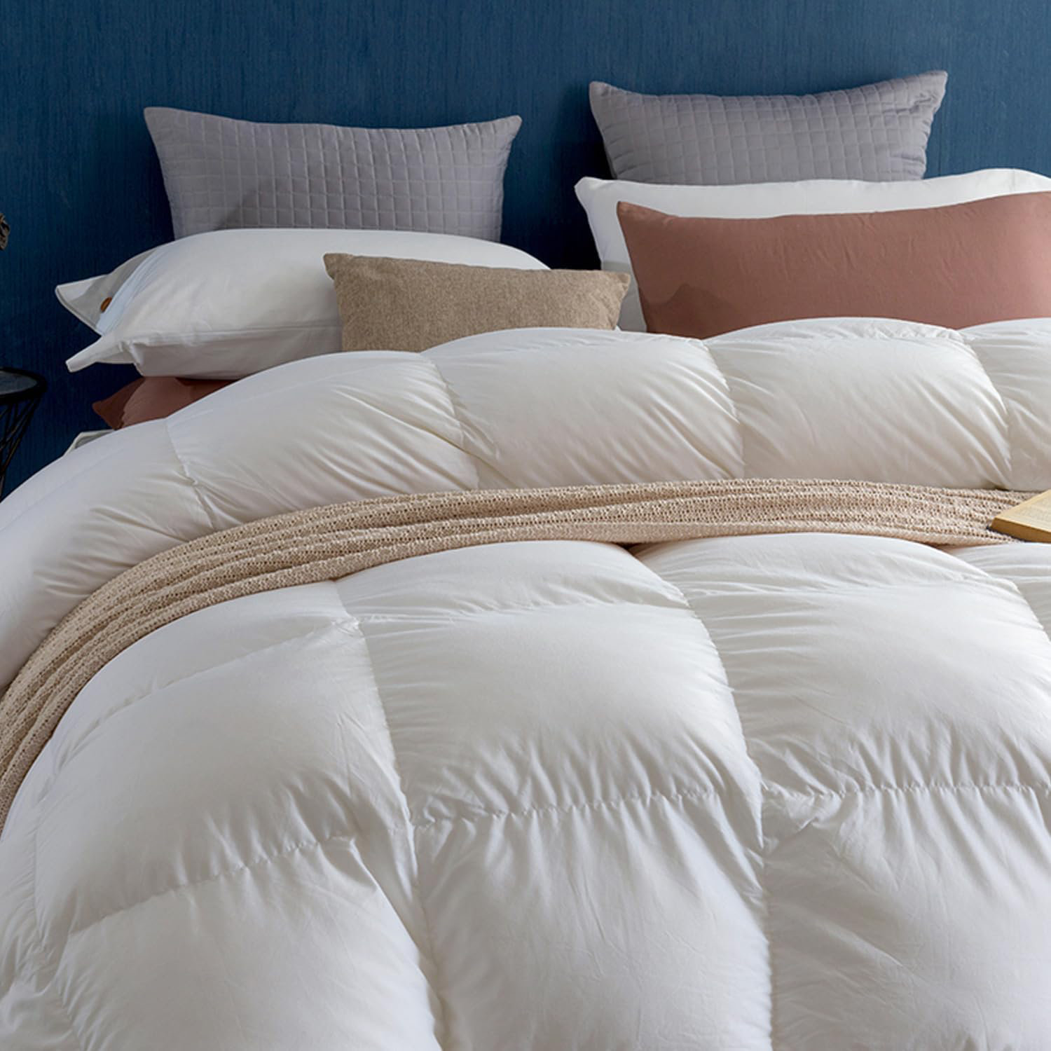Hokku Designs Premium Feathers Down Comforter King Size All Season