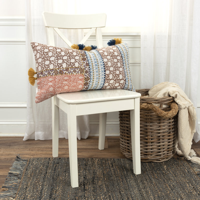 Geometric Rectangular Throw Pillow