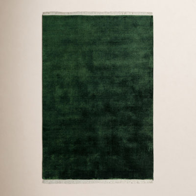 Clio Wool Green Rug