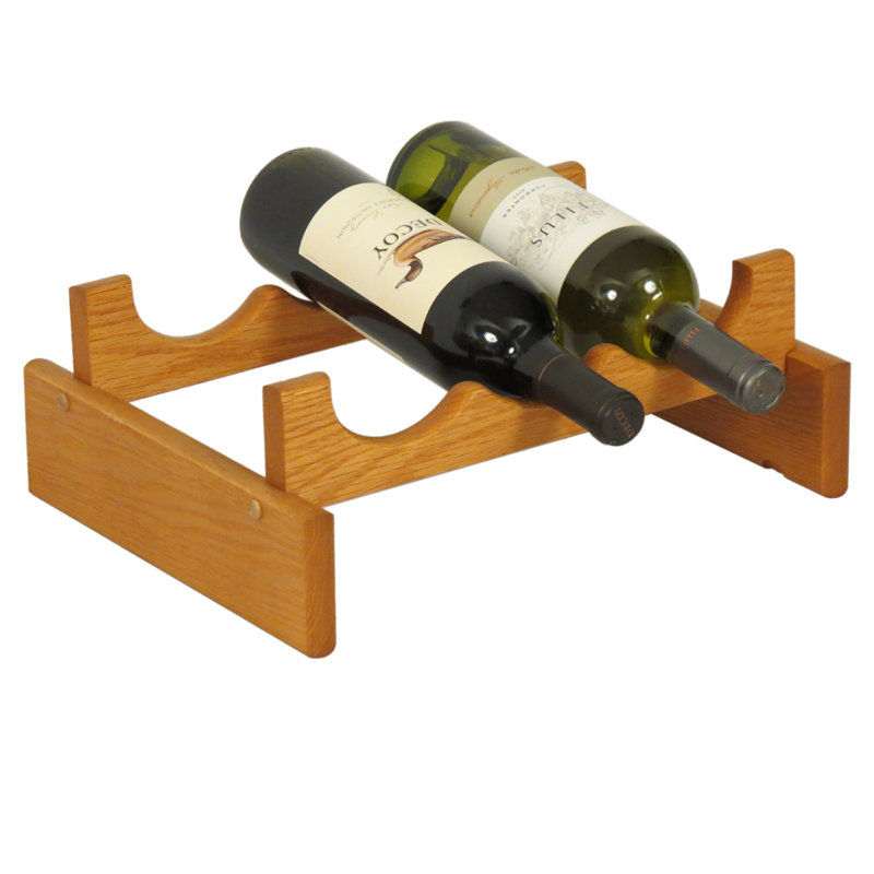Support à vin de table Geis, Chêne moyen