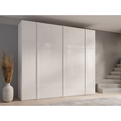 Wylo 6 Door tall, capacious Wardrobe 237cm H X 270cm W X 59cm D