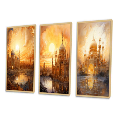 "Illumin Art Divine" - 3 pièces sur toile