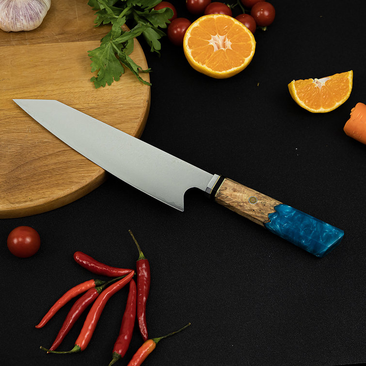 Seido™ Kiritsuke Damascus Chef Knife (Red)