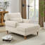 Jazier Upholstered Chaise Lounge with Adjustable Backrest-1950157580