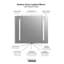 Verdera Mirror with Lights, Bathroom Vanity Mirror with Internal LED Lights-84969261