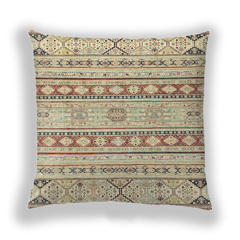 Coussin Abstract 2420, Microsuède