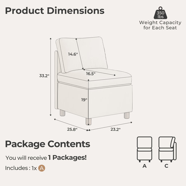 Dimensions du produit