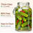 2 Pack 1 Gallon Wide Mouth Mason Jars With Airtight Lids