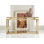 58.5'' W Glass Console Table