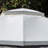 Outdoor Gazebo, Patio Gazebo Canopy Shelter W/ Double Vented Roof, Zippered Mesh Sidewalls, Solid Steel Frame