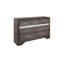 Très grand lit plateforme avec rangement en cuir Devion 4 pièces: lit, commode, miroir, table de chevet-1350125246