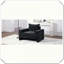 Fauteuil rembourré avec accoudoirs larges-1242763374