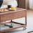 Retro minimalist mobile coffee table