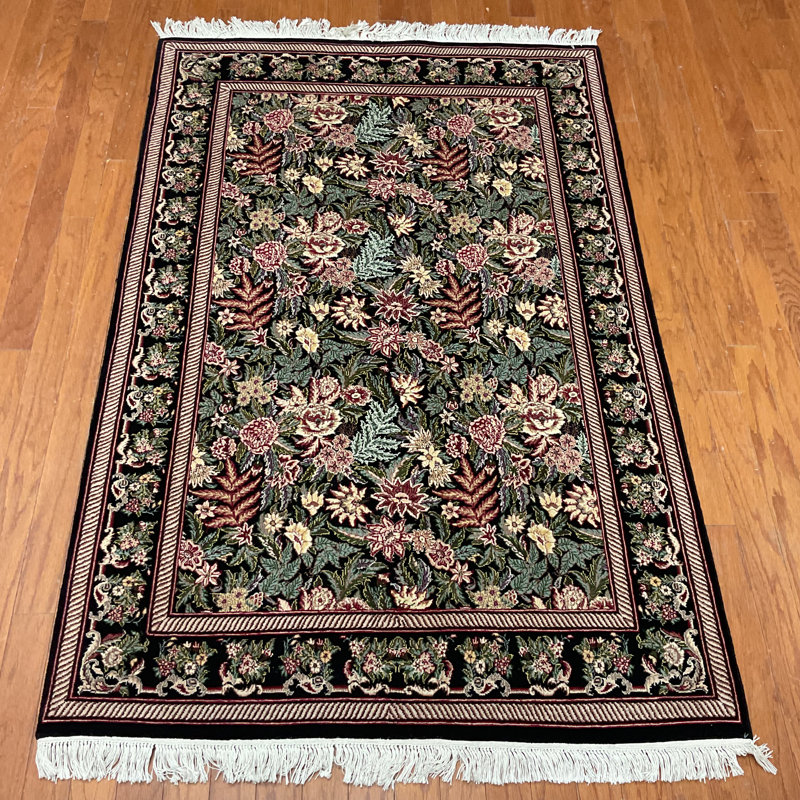  Handmade William Morris Wool Rug