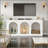 Stylish Arches Side Table,Entryway Table,Stable Console Table