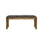Banc rembourré