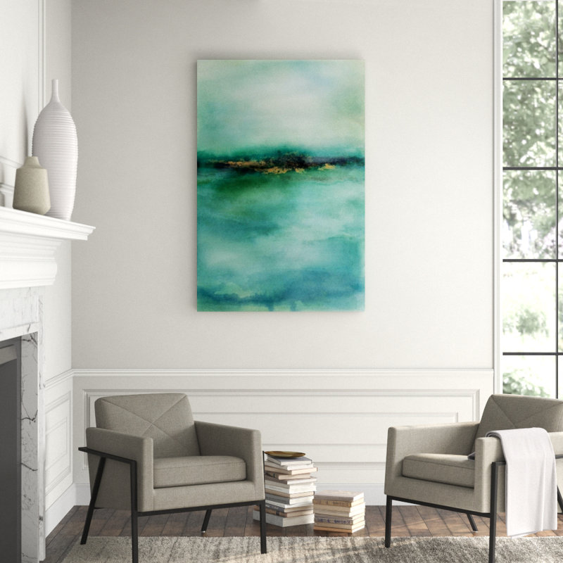 Mineral Serenity Print by Mari Urasawa, Glass Coat, 60" H x 40" W