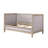 Linen & Weathered Oak Finish Daybed (Twin)