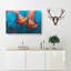 Pink Jellyfish Abstract - Wrapped Canvas-56634878