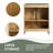 28 Inch Freestanding Bathroom Vanity with Stainless Steel Sink and Flexible Drain Pipe, 2-Soft Close Door
