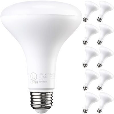 BR30 LED Dimmable Light Bulb, 8W (65W Eqv) , E26 Base, for Downlight Recessed Can Light