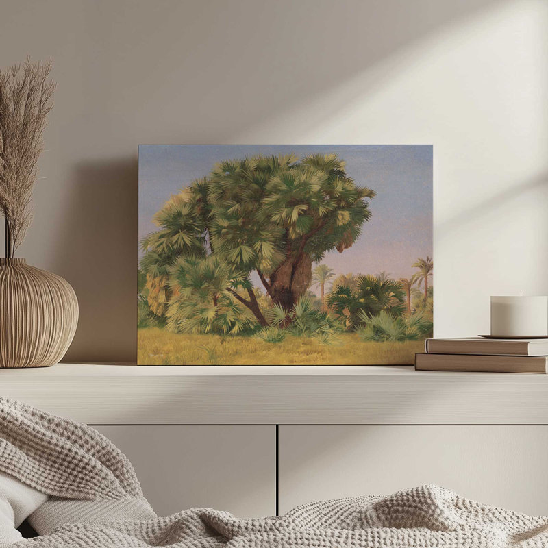 «Study of Palm Trees» par Stellar Design Studio, reproduction d'art, Toile non encadrée, L 32 po x H 24 po, Ne s’applique pas