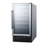 Summit Appliance Single Zone 18'' 34 Bottle Wine Refrigerator with Reversible Door