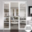 Porte standard blanche Quadro-75685354