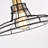 Alvelo 1 - Light Black/ Burnished Brass Single Pendant