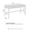 Bureau 54W, mobilier de bureau personnel