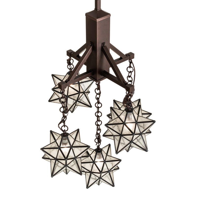 Moravian 5 - Light Chandelier