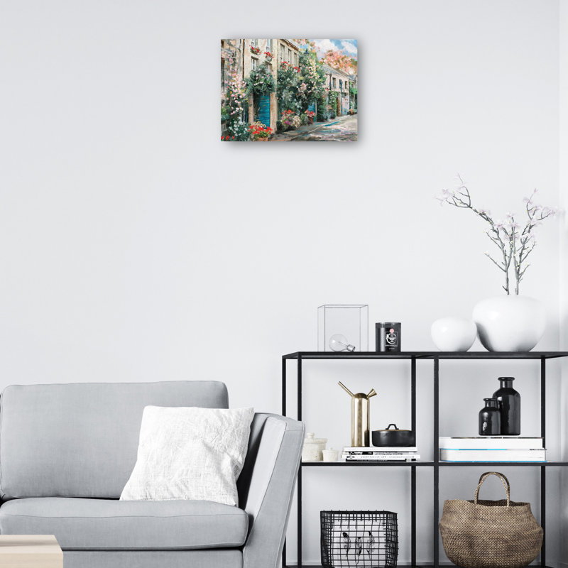 Around the Bend by Studio Arts Canvas Art Print, Wrapped Canvas, 42" H x 56" W x 1.5" D