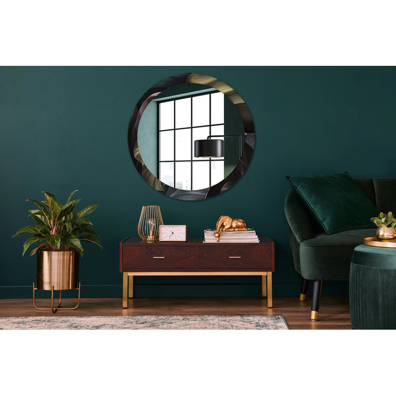 Huldar Glass Flat Wall Mirror