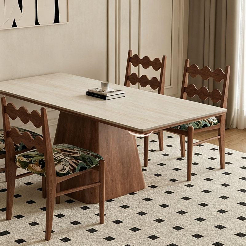 Table French Stone, 29.5" H x 70.9" W x 31.5" D