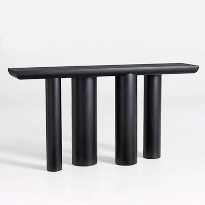 Modern minimalist rectangular console table
