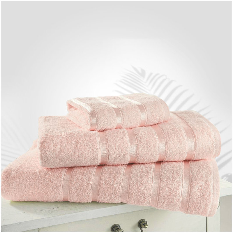 Kensington 100% Cotton Ultra Light Bath Sheet, Pink
