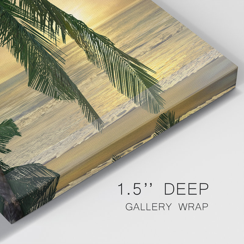 Sunset Cove I - Ensemble de 3 toiles tendues, H 36 po x l 72 po x P 1 po