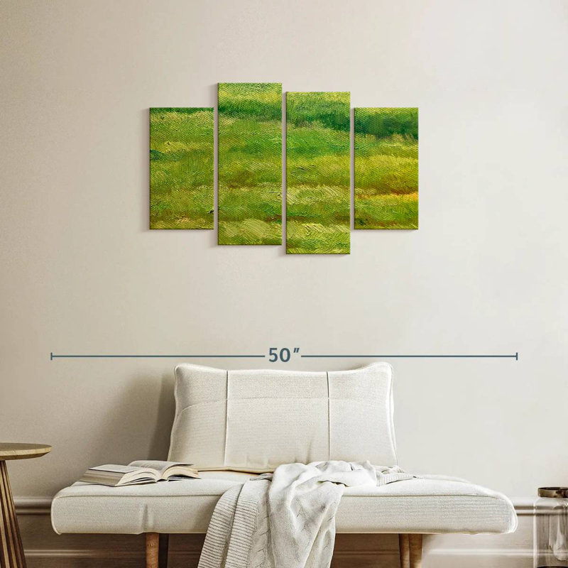 Avery Green Fields, 22" H x 36" W