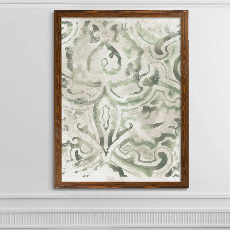 « antique tile iii » par paul cezanne-image image, reproduction d’art sur, H 44 po x l 32 po x P 1,25 po, Pas de tapis