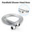 Dual Shower Head System With Tub Spout - High 2 In 1 Faucet Valve. 7 Spray Settings For Pampering Shower. Finish. All Metal Structure. 1.8 Gpm Rate. 59" Hose. 1/2" Connection Size Wall Mounted Modes-117060426