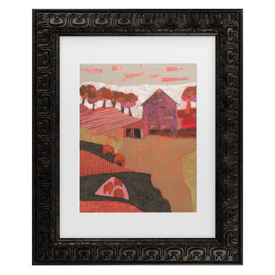 Bolog Sue Jachimiec Kuttawa Barn Matted Framed Art