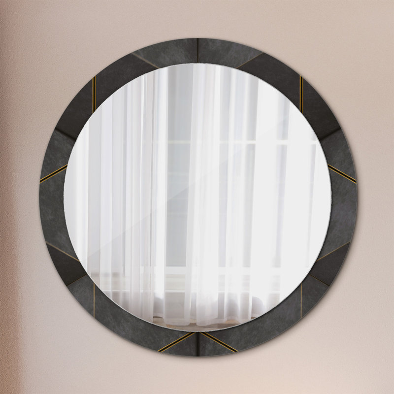 Huldar Glass Flat Wall Mirror