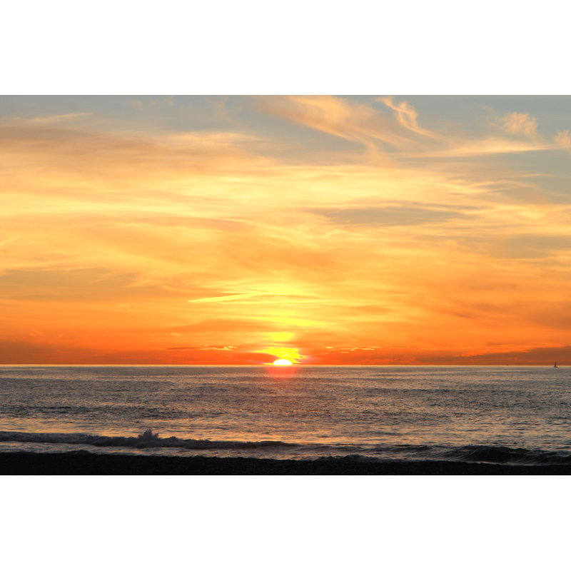 Sun Setting Over Pacific by Tom_Young67, 24" H x 36" W